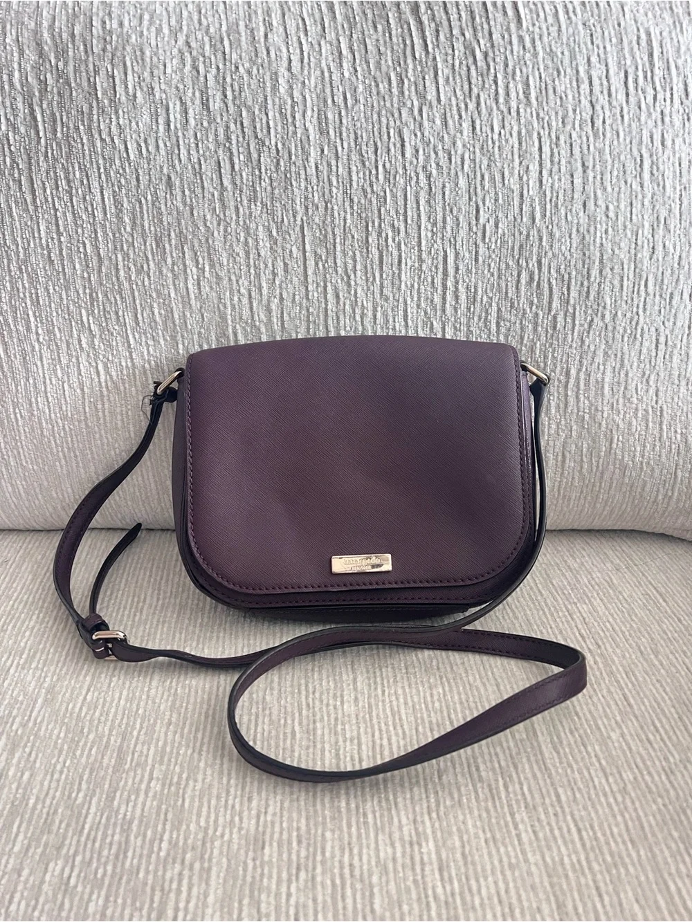 Kate Spade Eggplant Purple Crossbody Purse Women